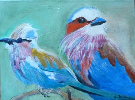 Violet Breasted Roller